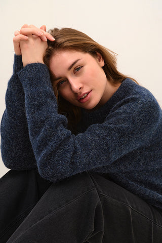 Kimmy Sweater in Dark Blues