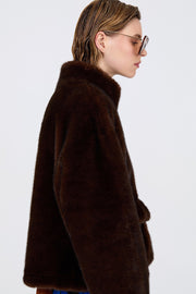 Faux Fur Short Fall Coat