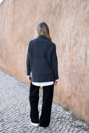 Oversized Sweater in Charcoal