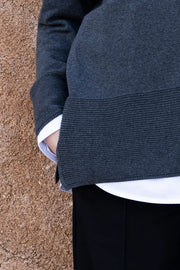 Oversized Sweater in Charcoal