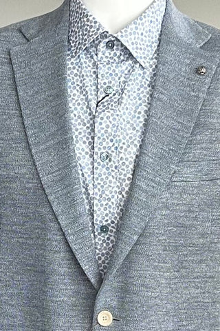 Hampton Sport Coat in Light Blue Melange