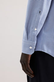 Long Sleeve Casual Shirt in Denim Blue