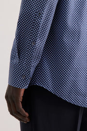 Long Sleeve Casual Shirt in Navy