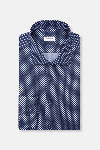 Long Sleeve Casual Shirt in Navy