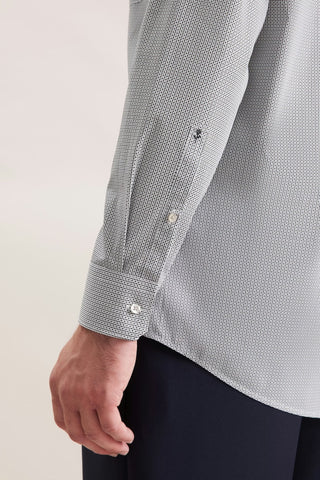 Long Sleeve Casual Shirt in Multi Dot