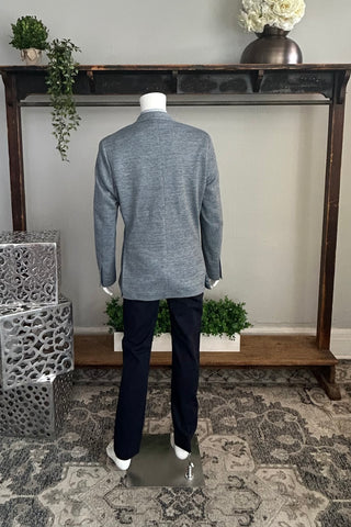 Hampton Sport Coat in Light Blue Melange
