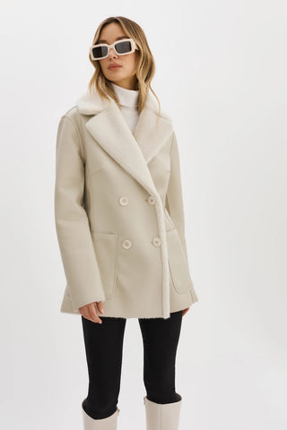 Camille Faux Shearling Reversible Coat in 3 Colours