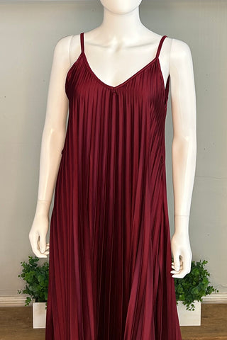 Pleat Dress in 2 Colours