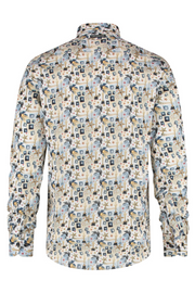 Long-Sleeved Sport Shirt shirt in Off-White Oscars Print