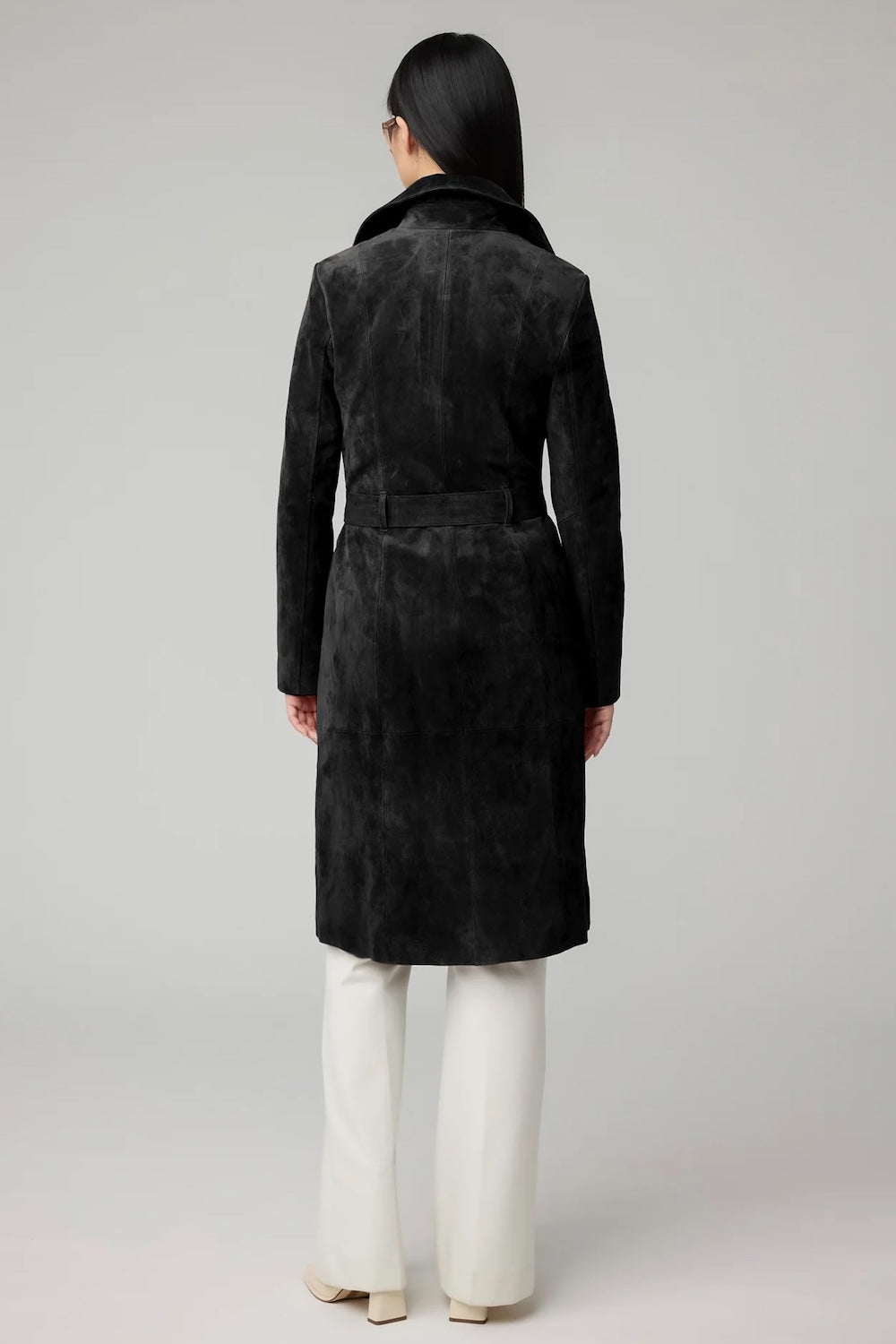 Alexis Suede Trench Coat in 2 Colours – chrisjameskingston