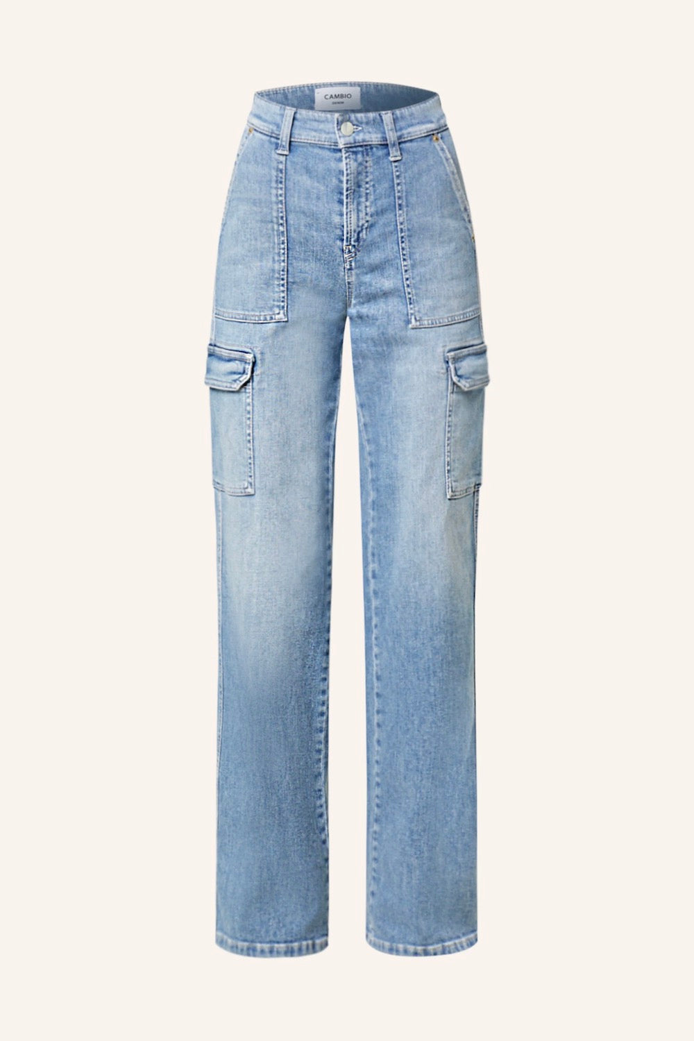 【Anyone more】Andy light blue damaged wide pants WIDE LEG ELASTIC WAIST PANTS - Light blue | ZARA Canada