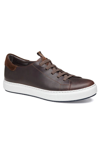 Anson Lace-To-Toe Slip-On Runner in Brown