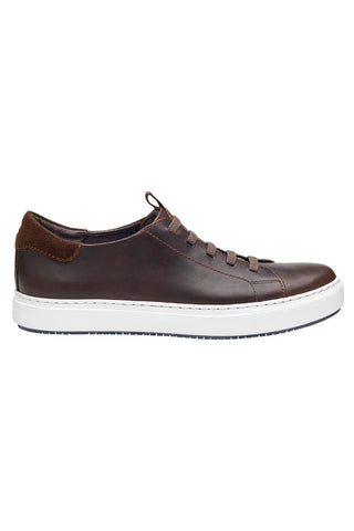 Anson Lace-To-Toe Slip-On Runner in Brown