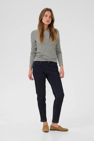 Alexandra Jersey Long Sleeve Casual Shirt