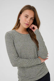 Alexandra Jersey Long Sleeve Casual Shirt