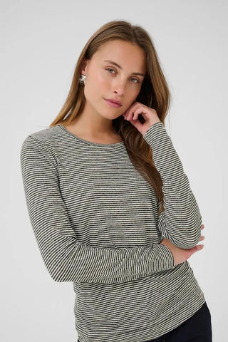 Alexandra Jersey Long Sleeve Casual Shirt