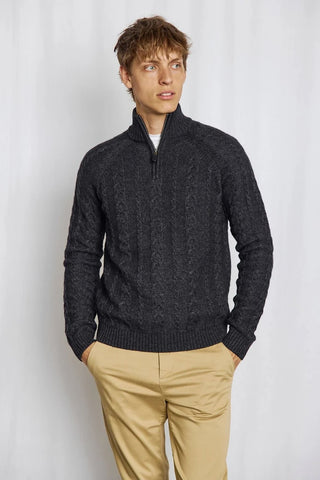Askel Quarter Zip Sweater in 2 Colors