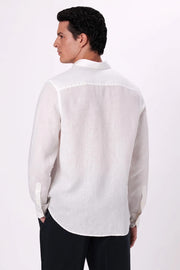 Axel Long-Sleeved Linen Shirt in 3 Colours