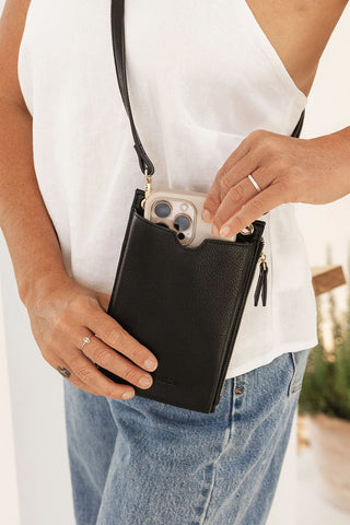 Suki RFID Phone Bag in 4 Colors