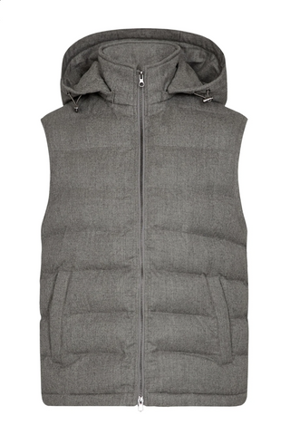 Regular Fit Minneapolis Vest in Grey