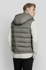 Minneapolis Quilted Vest in Grey