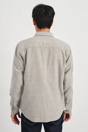 Burr Long Sleeve Casual Shacket