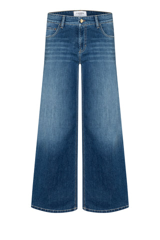 Palazzo Patch Ankle Crop Jean