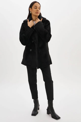 Camille Faux Shearling Reversible Coat in 3 Colours