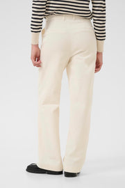 Clarisse Cord Pant in Eggnog