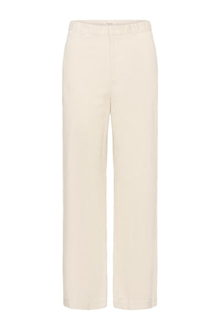 Clarisse Cord Pant in Eggnog