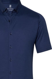 Short-Sleeved Jersey Sport Shirt in 2 Colours