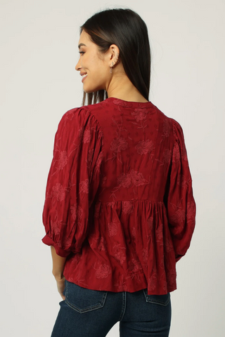 Dear John Malia 3/4 Sleeves Top