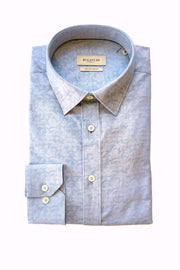Julian Long-Sleeved Shirt in Classic Blue