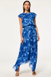 Mariposa Dress in Fiji Blue