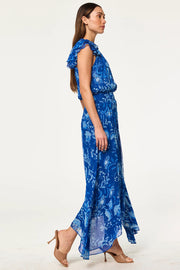 Mariposa Dress in Fiji Blue