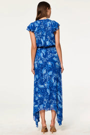 Mariposa Dress in Fiji Blue