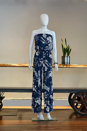 Floral Strapless Jumpsuit in 2 Prints