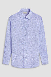 Julian Kiwi Woven Shirt in Classic Blue