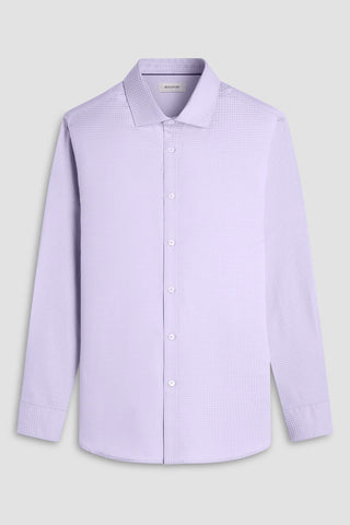 Axel Micro Check Jacquard Shirt in 2 Colours