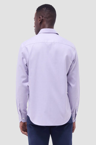 Axel Micro Check Jacquard Shirt in 2 Colours