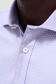 Axel Micro Check Jacquard Shirt in 2 Colours