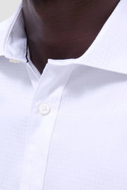 Axel Micro Check Jacquard Shirt in 2 Colours