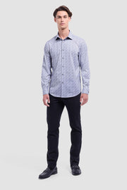 James Long Sleeve OoohCotton Shirt in Platinum