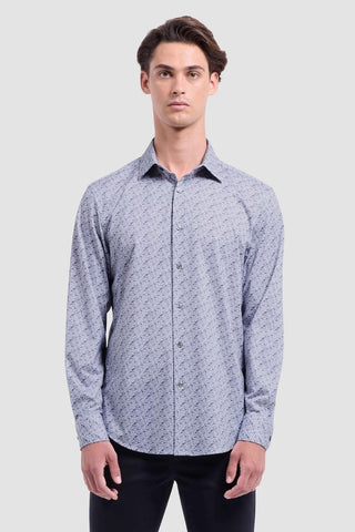 James Long Sleeve OoohCotton Shirt in Platinum