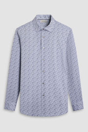 James Long Sleeve OoohCotton Shirt in Platinum