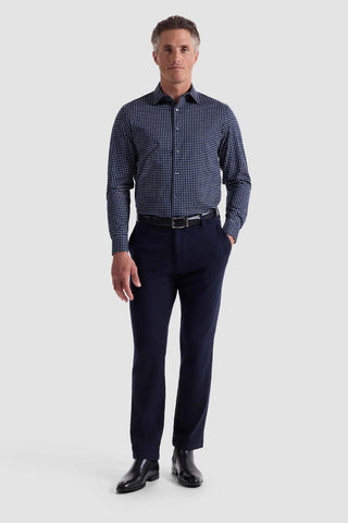 James Long Sleeve OoohCotton Shirt in Navy