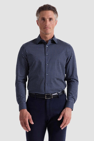 James Long Sleeve OoohCotton Shirt in Navy