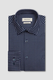 James Long Sleeve OoohCotton Shirt in Navy
