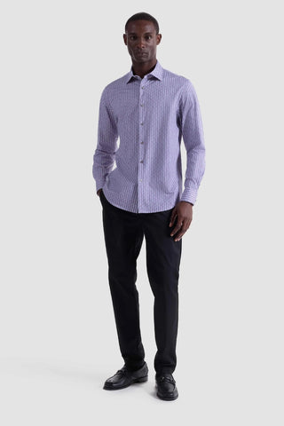 James Long Sleeve OoohCotton Shirt in Berry