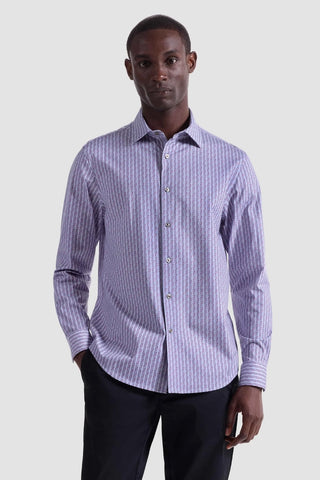 James Long Sleeve OoohCotton Shirt in Berry